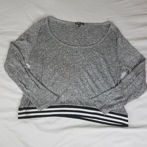 Charlotte Russe Plus Size Gray Top